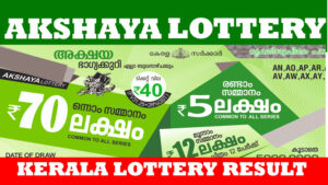 Akshaya Lottery Result